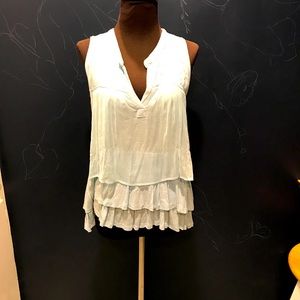 Anthropologie layered blouse